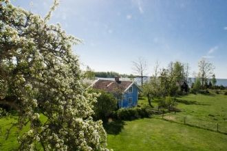 Stuga vid sjö med egen strand – bild 5 av 21