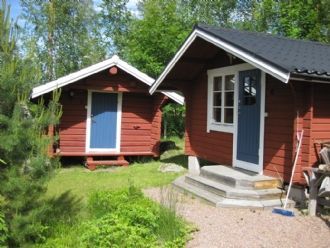 Stuga på strandtomt i Leksand- med roddbåt – bild 14 av 24