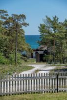 Hus med havsutsikt uthyres på Fårö, Gotland