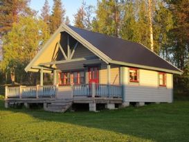 Beschauliche Hütte im malerischen Tornedalen