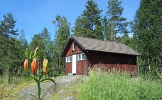 Stuga337 mitt bland Vallonbruken, hundar välkomna.