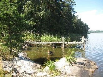 Sjönära torpställe