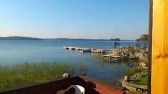 Seehütte/ Strand auf Muskö