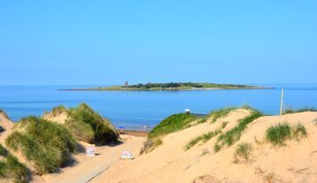 Härlig studio vid havet nära Tylösand