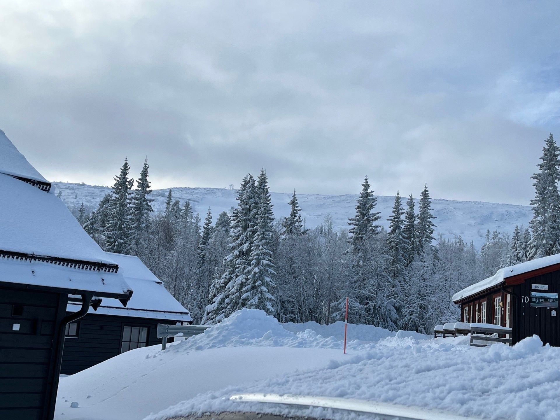 Storhogna nära hotellet, backar o längdspår – bild 16 av 16