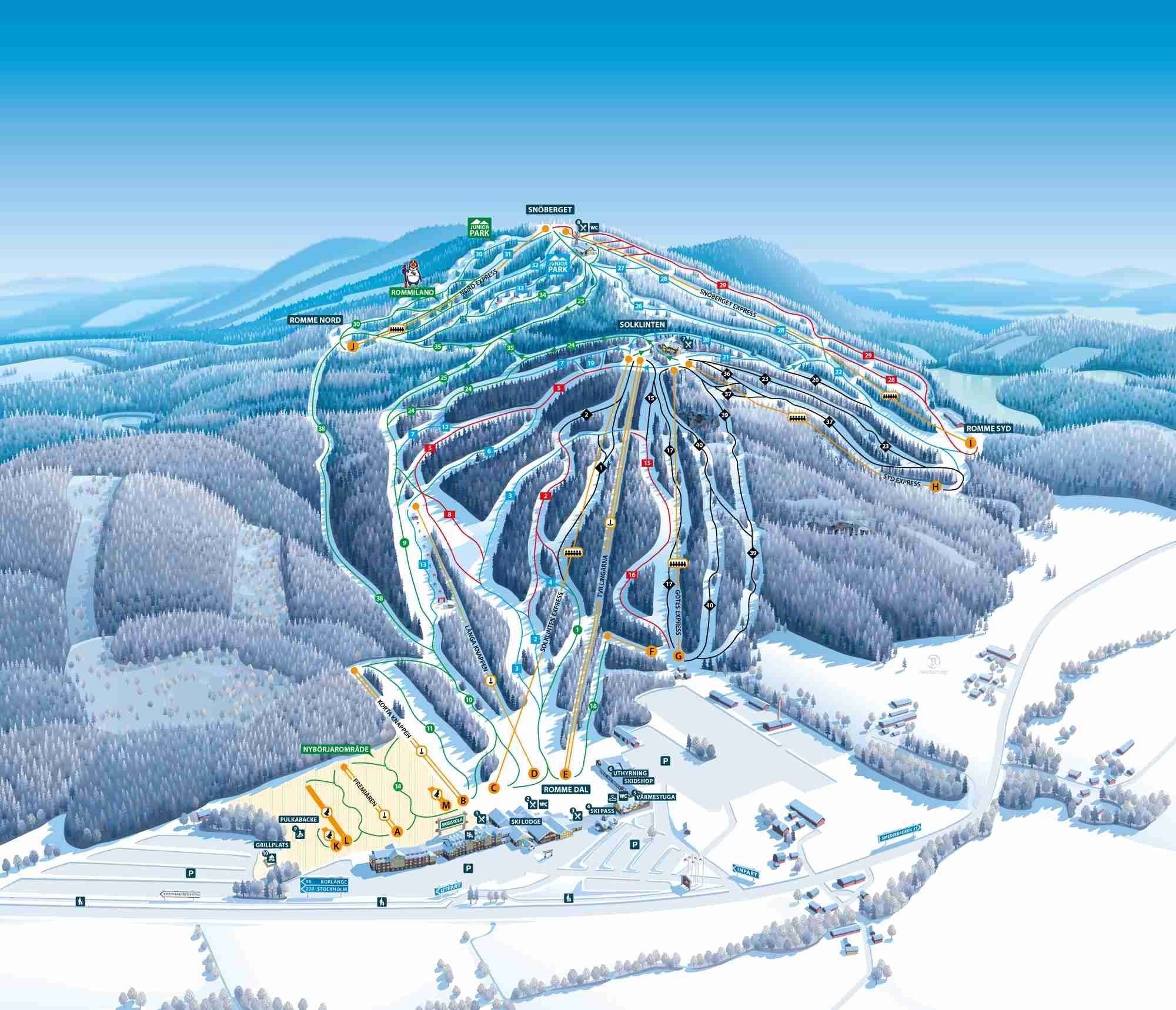 Modern stuga nära Romme Alpin – bild 24 av 24