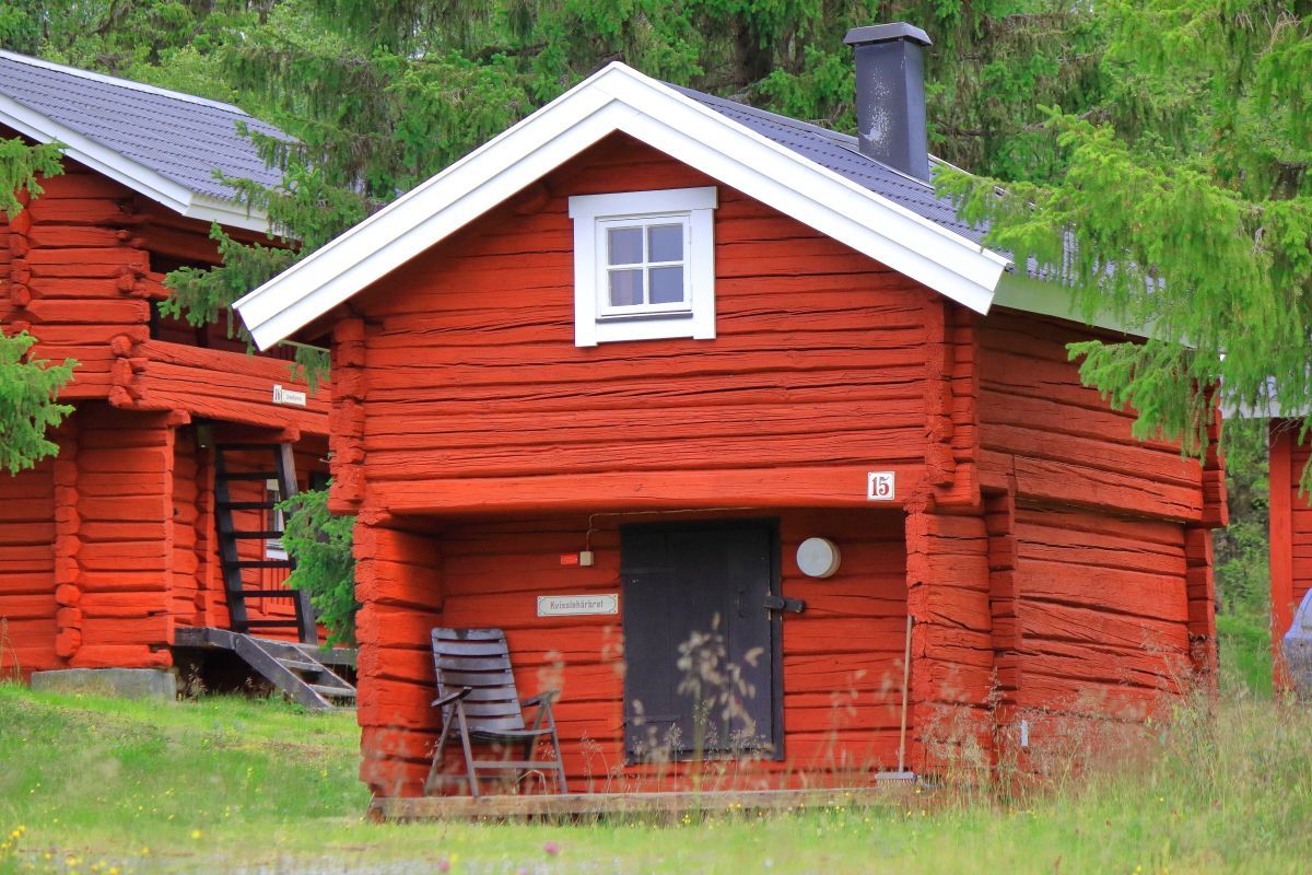 Härbre med 2 bäddar