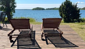 Sommardröm vid egen strand i Stockholms skärgård