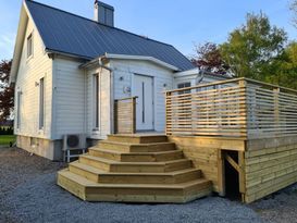 House near the sea outside Halmstad