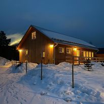 Mysig stuga i Lofsdalen Tjädervägen 22.