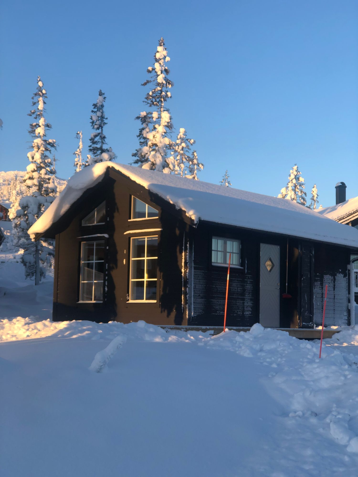 Modern stuga ski in/out i Storhogna (Vemdalen)