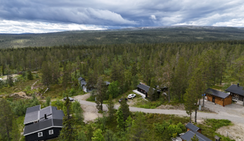 Mysig stuga i Storhogna