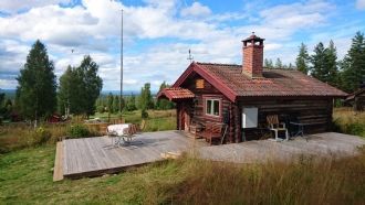 Cottage with beautiful view over Siljan lake