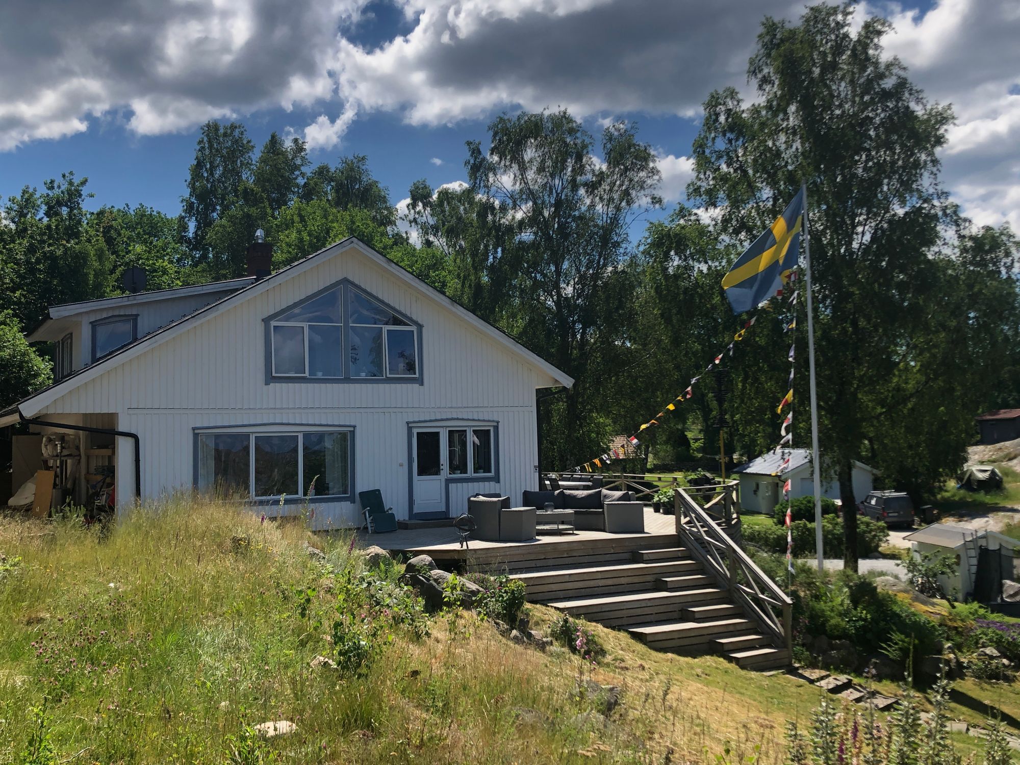 Hus vid havet med fantastisk havsutsikt. – bild 3 av 18