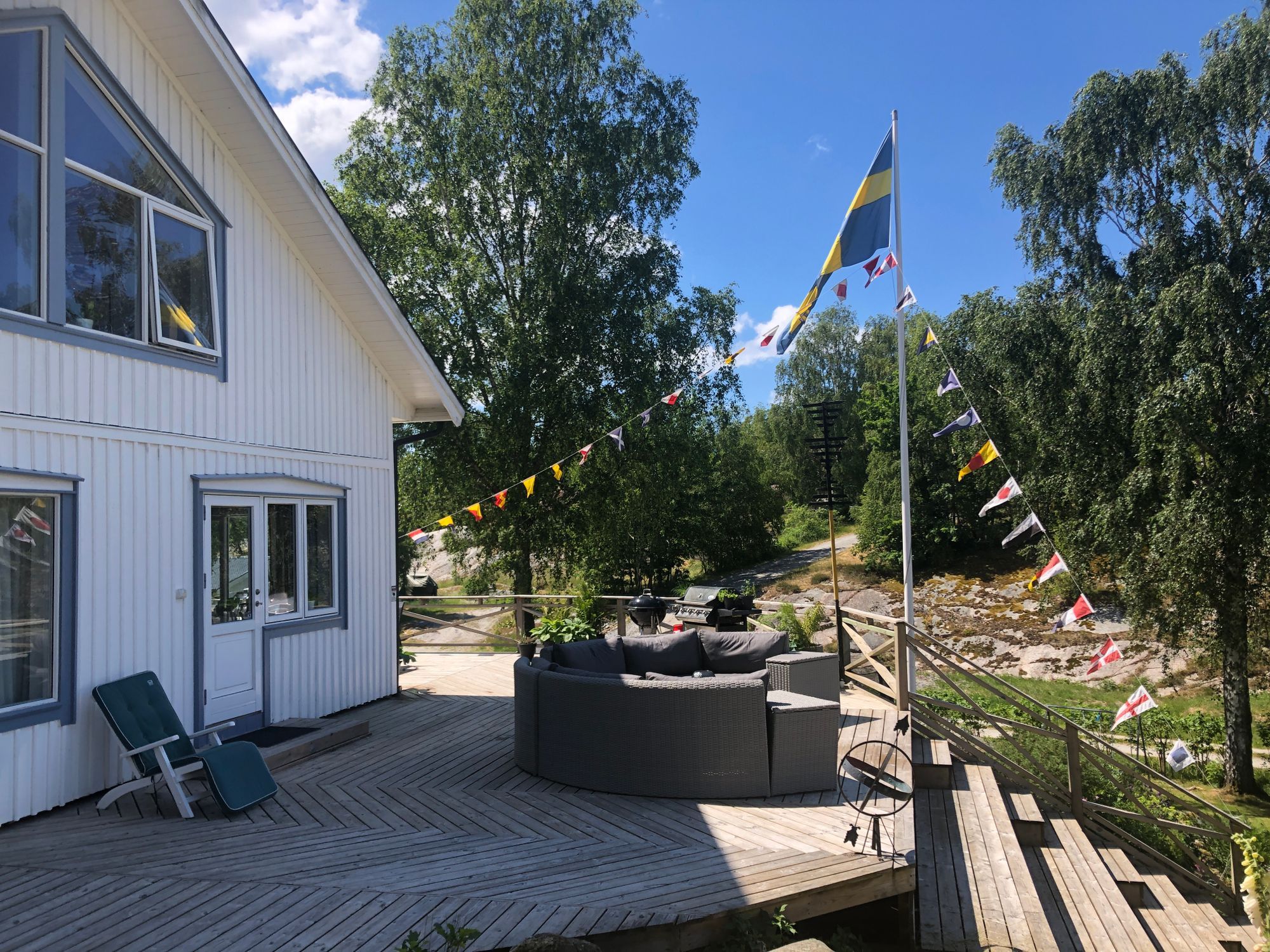 Hus vid havet med fantastisk havsutsikt. – bild 4 av 18