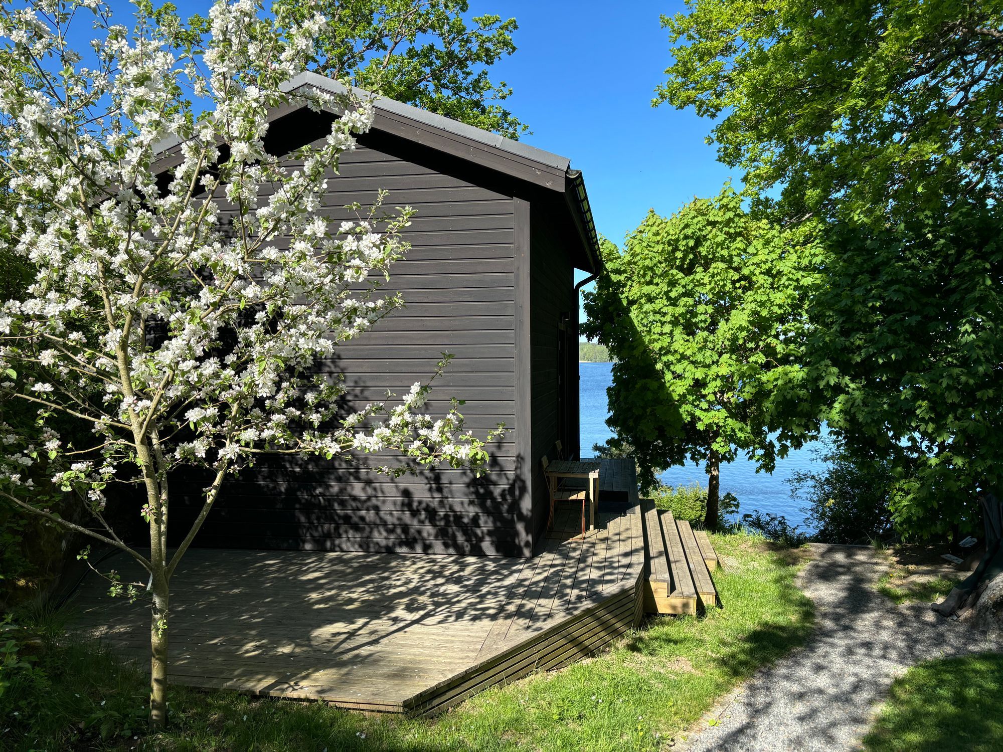 2 Sjöstugor med vedeldad bastu vid sjö – bild 9 av 11