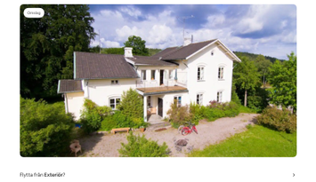 Stor vacker jugendvilla vid Dalslands kanal
