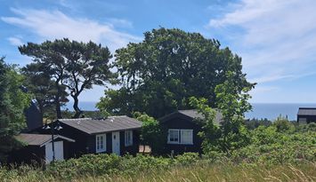 Havsutsikt i Löderups Strandbad