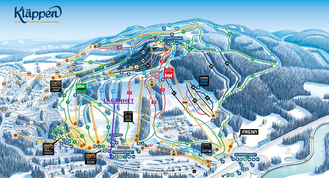 Kläppen, Sälen, ski in ski out, bastu, jacuzzi m m – bild 13 av 14