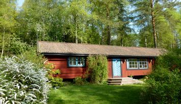 Timmerstuga invid Leksands golfbana