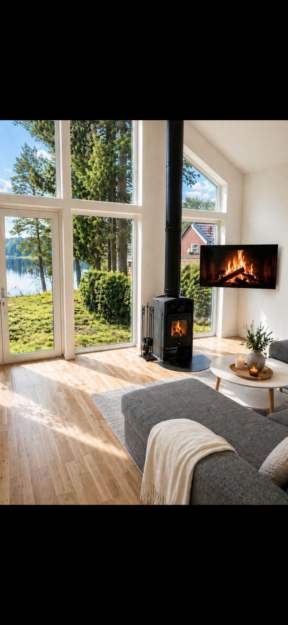 Exklusivt hus på strandtomt – bild 9 av 24
