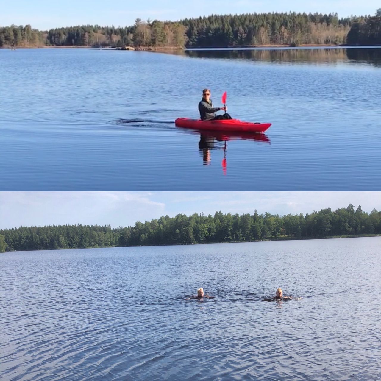 Sjöstuga med fantastisk utsikt och terrass