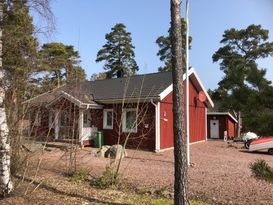 Oknö: Solnedgång vid havet