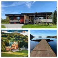 Familjevänlig villa nära badstrand & golfbana