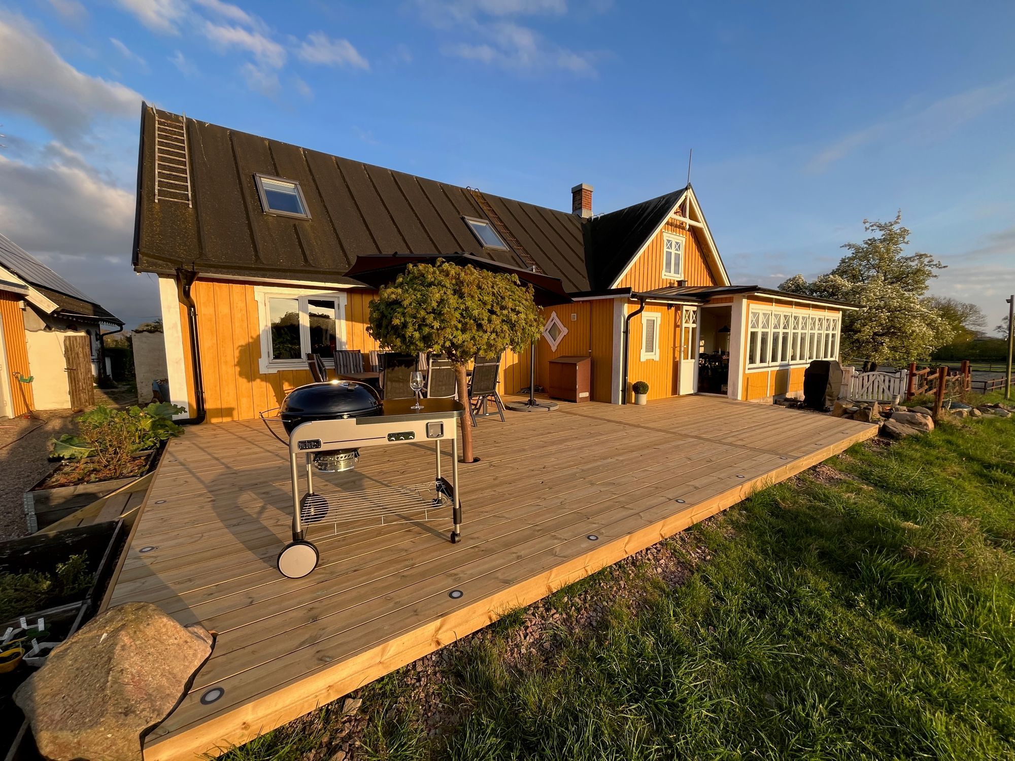 SOLHAGEN - Kullahalvön lantligt nära hav och natur – bild 7 av 24