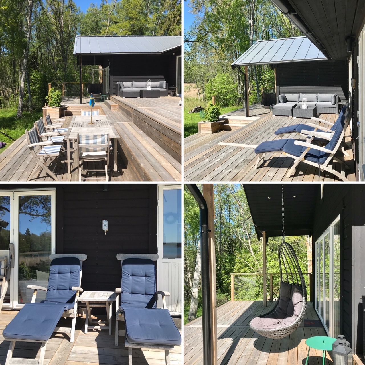Eget hus vid vattnet i skyddad vik med brygga – bild 2 av 6