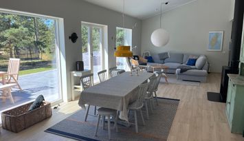 Nybyggt hus nära Ljugarn