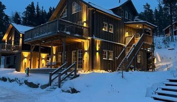 Modern Stuga Nära Skidbacken 6A