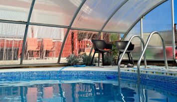 Aktiv+kul vistelse för barnfamilj+tillgång t pool