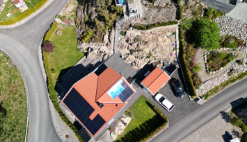 Hus med havsutsikt