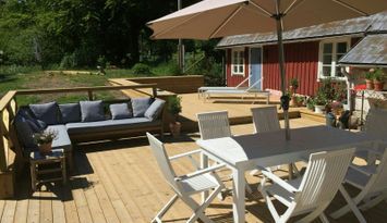 Charmigt sommarparadis på Österlen