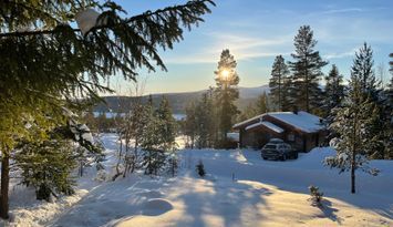 Naturskönt läge i Lofsdalen
