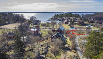 Kvarnen unikt boende mitt på Möja