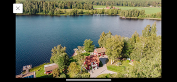 Sekelskifteshus på strandtomt med egen brygga