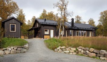 Nybyggt hus med fin utsikt i Tänndalen