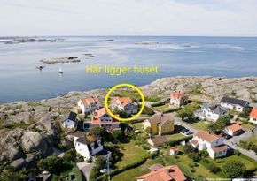 Hönö, lägenhet vid havet med Vinga fyr i sikte