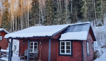 Svensk stuga Lagertha, vackert belägen.