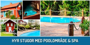 Cottage with swimming pool 1 hour from Stockholm