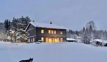Fjällhus passar stort sällskap