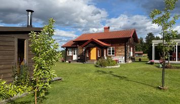 Mysig stuga i Gopshus längs Vasaloppsspåren