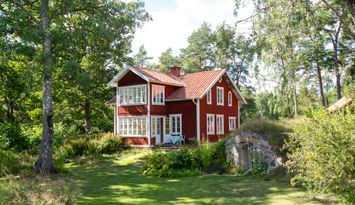 Vackert hus i skärgården