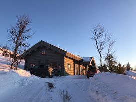 Drömstuga i Bydalen Ski-in-ski-out-läge