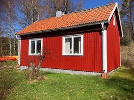 Stuga vid 2 sjöar