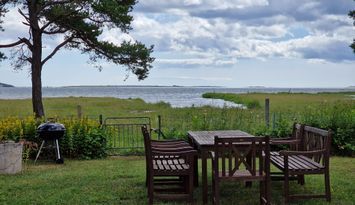 Fantastisk utsikt vid havet på Gotland!