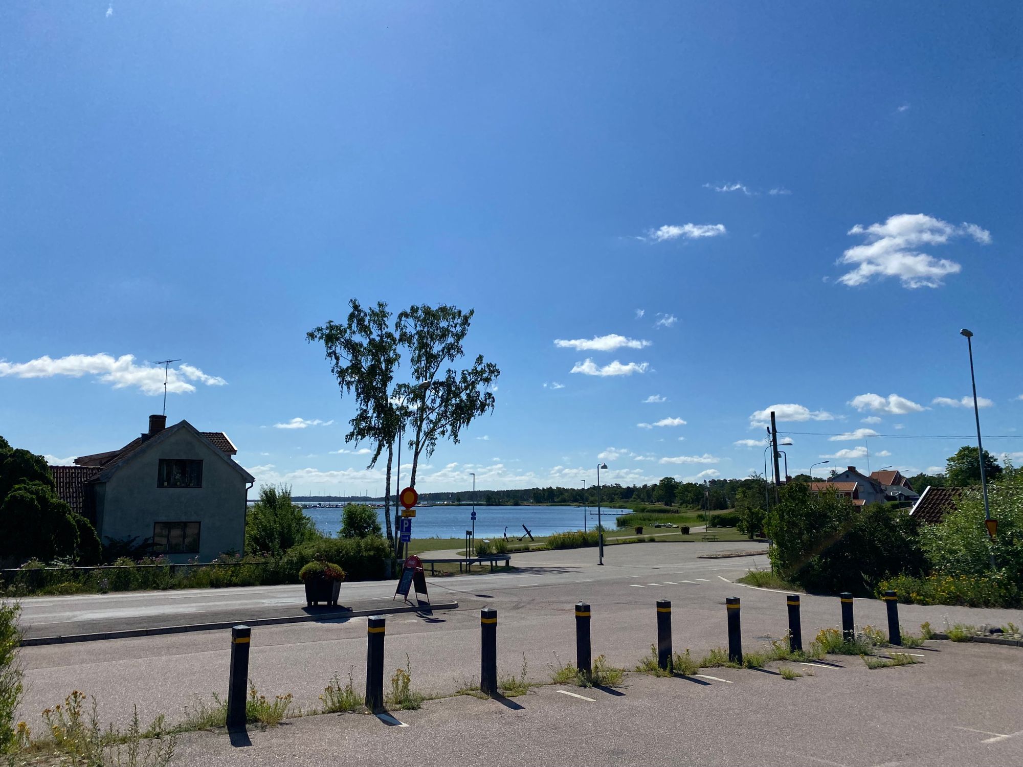 Tryggt havs och Strandnära hus Timmernabben
