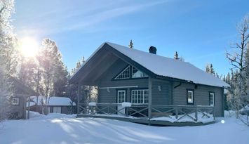 Modern fjällstuga i Funäsfjällen